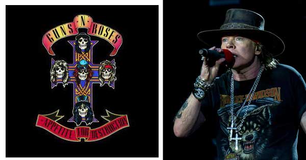 Why Guns n’ Roses chose the Celtic Cross for their album cover