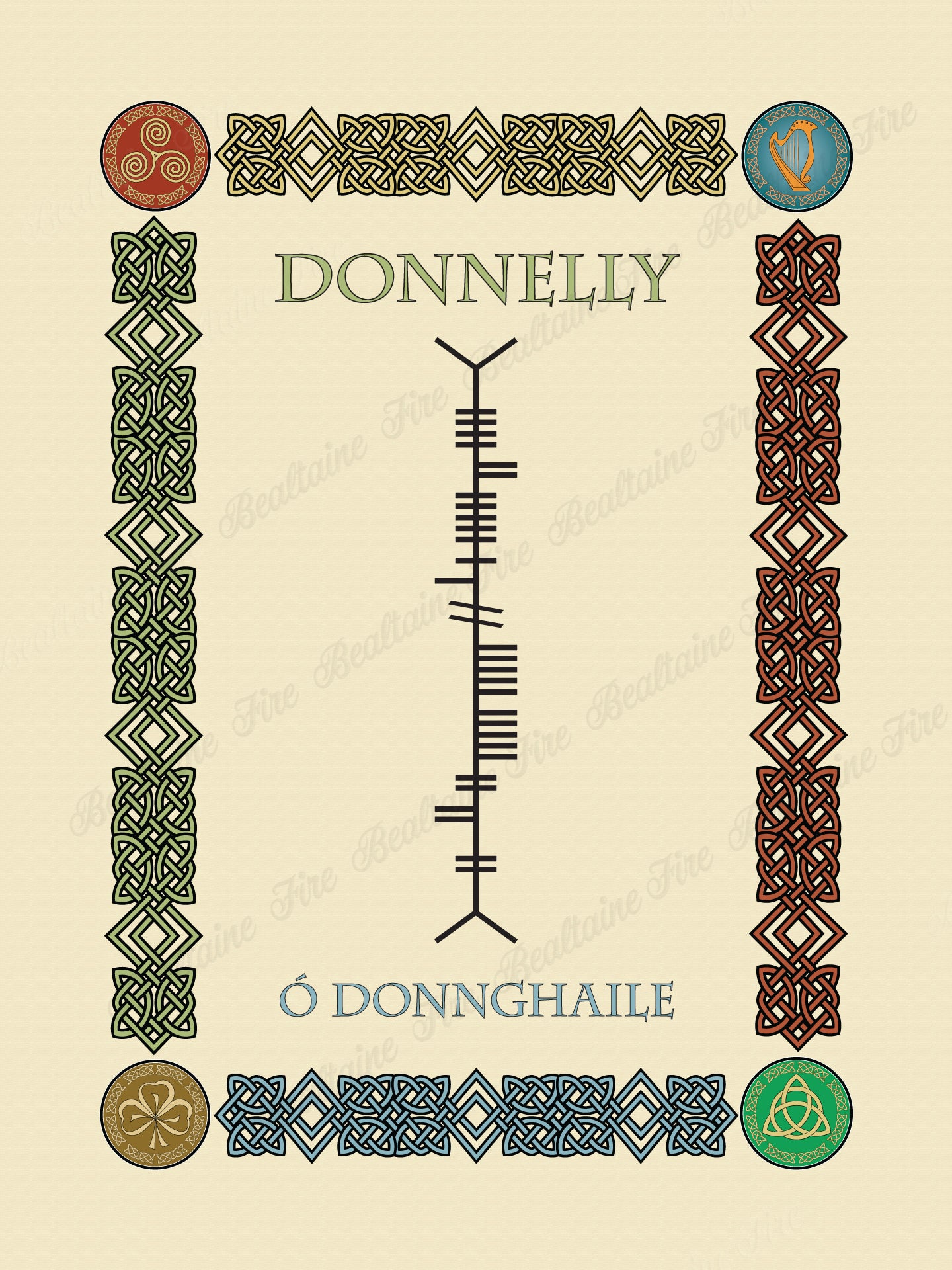 Donnelly in Old Irish and Ogham - PDF Download