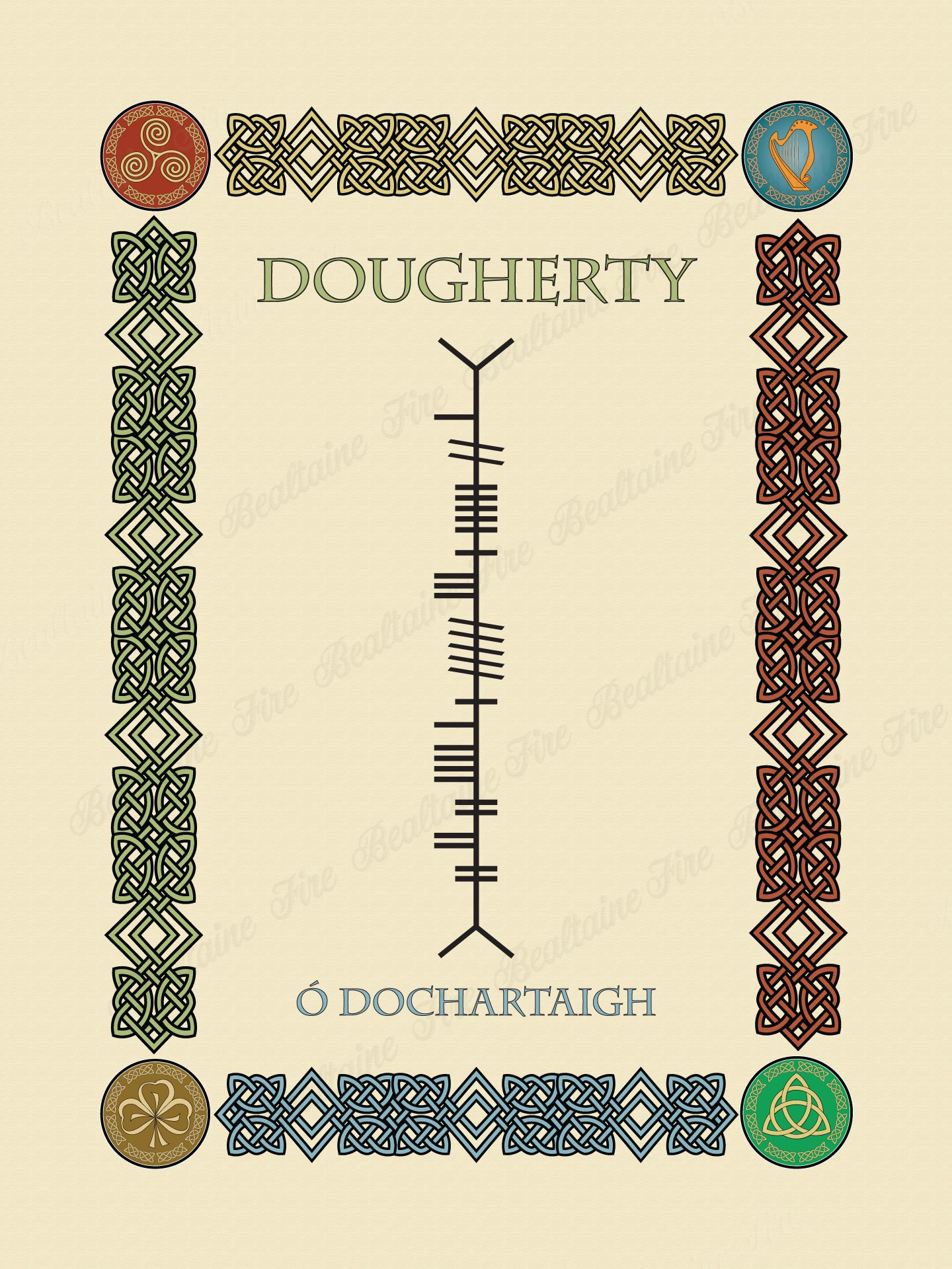 Dougherty in Old Irish and Ogham - PDF Download