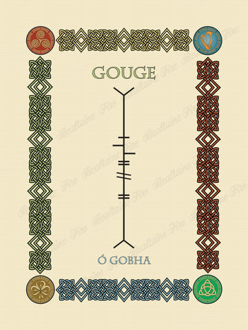 Gouge in Old Irish and Ogham - PDF Download