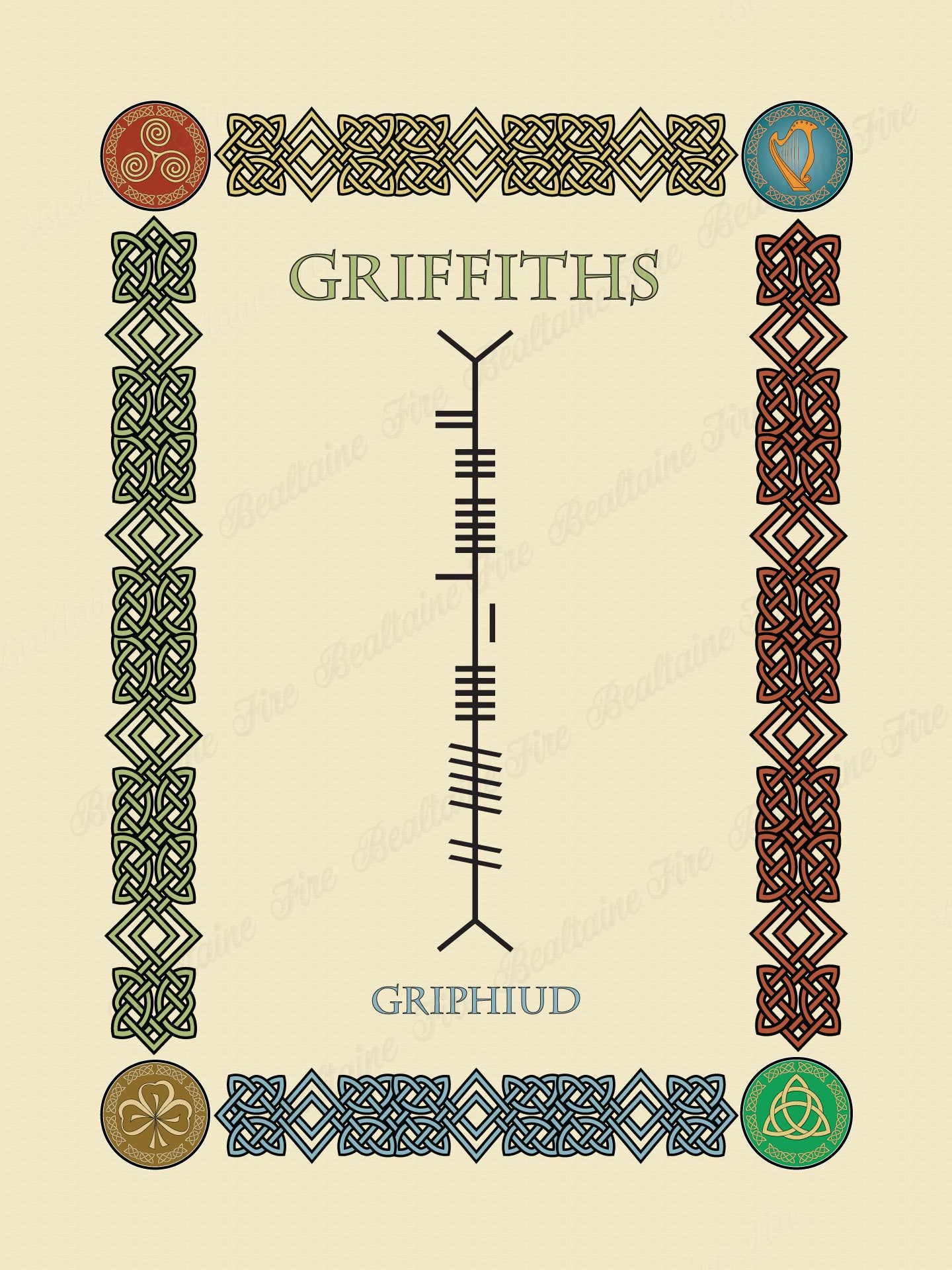 Griffiths in Old Irish and Ogham - PDF Download