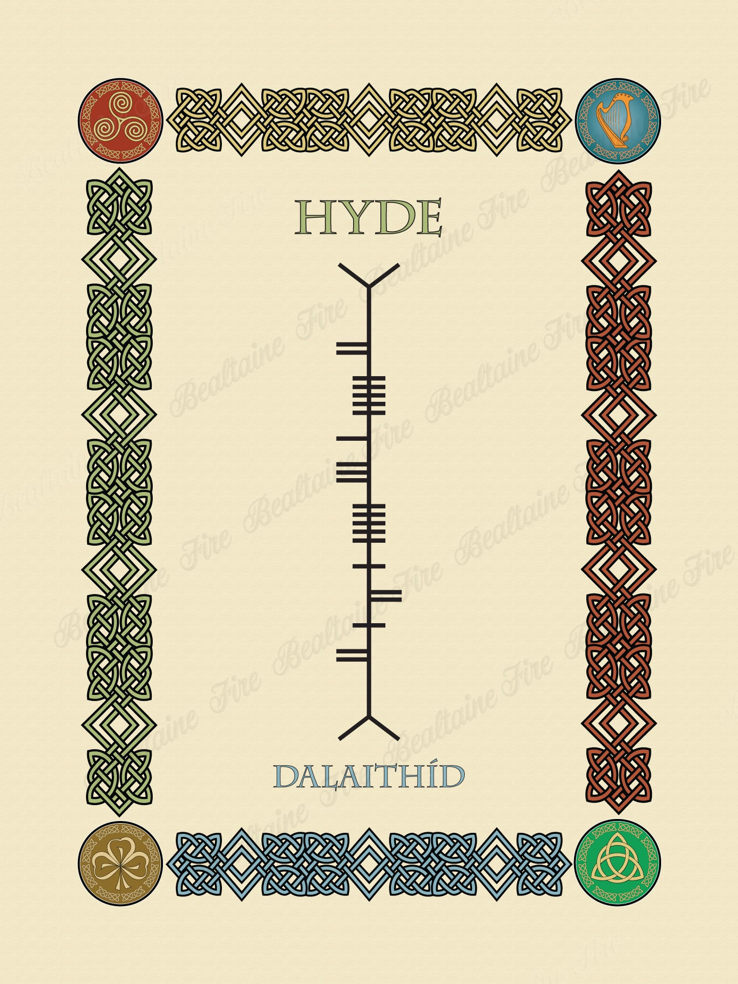 Hyde in Old Irish and Ogham - PDF Download