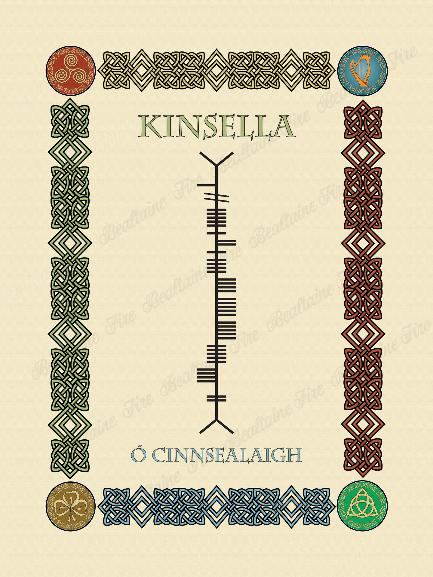 Kinsella in Old Irish and Ogham - PDF Download
