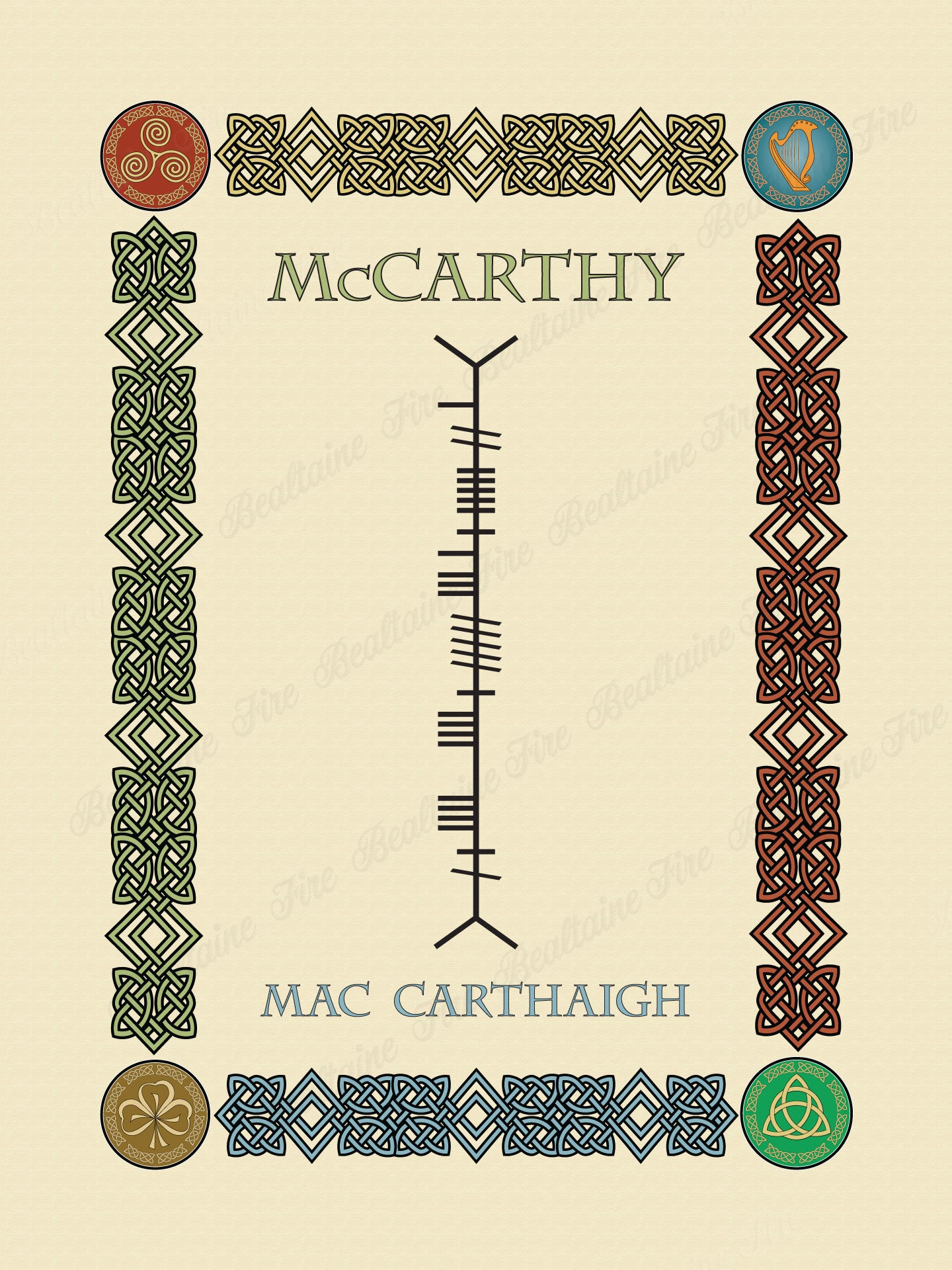 McCarthy in Old Irish and Ogham - PDF Download