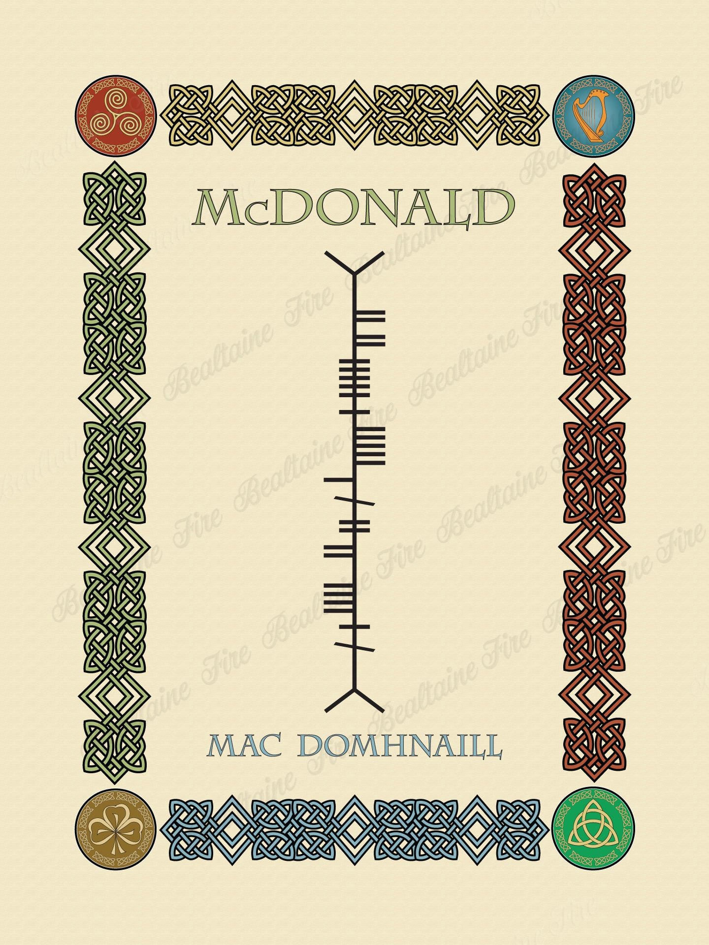 McDonald in Old Irish and Ogham - PDF Download