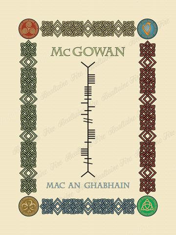 McGowan in Old Irish and Ogham - PDF Download