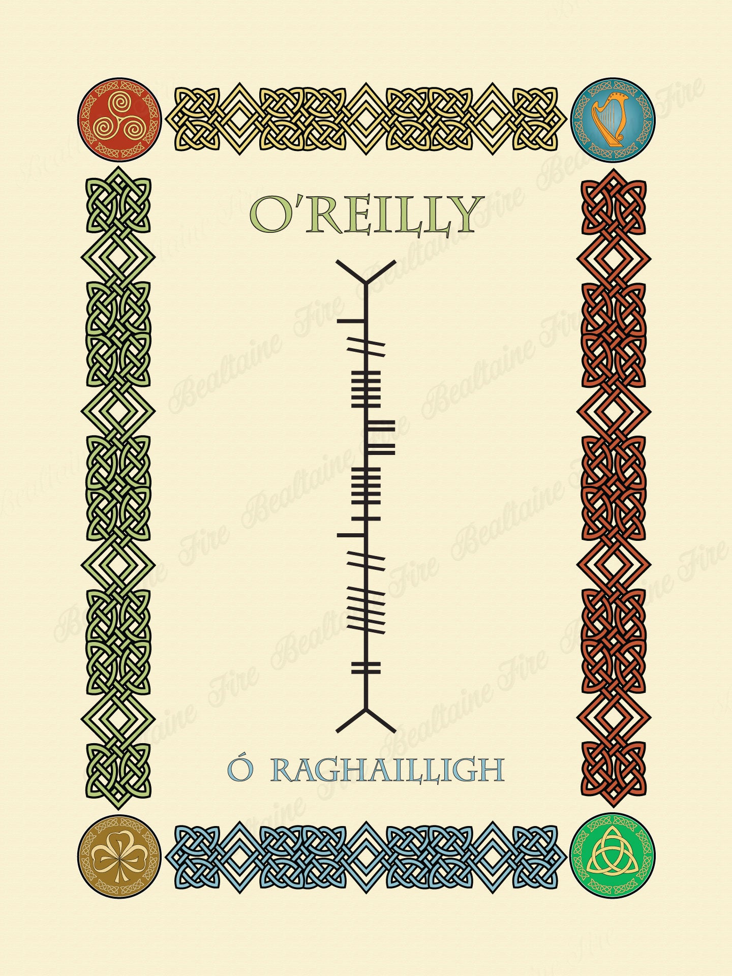 O'Reilly in Old Irish and Ogham - PDF Download