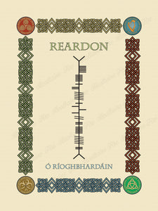 Reardon in Old Irish and Ogham - PDF Download