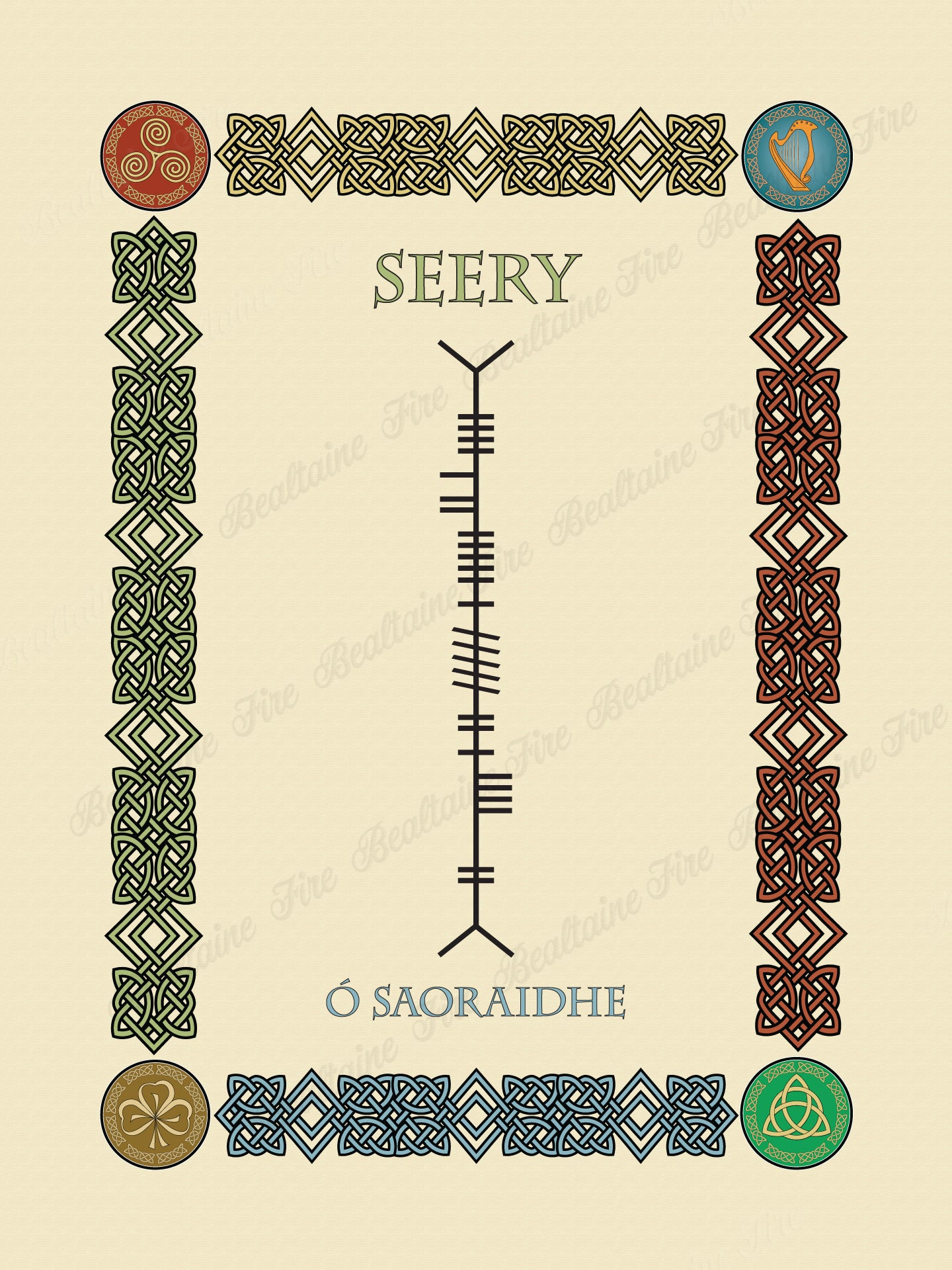 Seery in Old Irish and Ogham - PDF Download