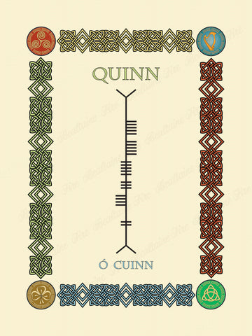 Quinn in Old Irish and Ogham - PDF Download