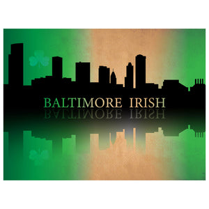 Baltimore Irish on Canvas
