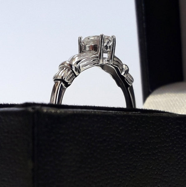 Silver Claddagh Ring Silver Jewellery
