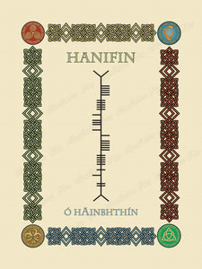 Hanifin in Old Irish and Ogham - PDF Download