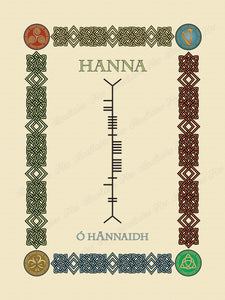 Hanna in Old Irish and Ogham - PDF Download