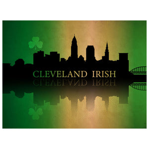 Cleveland Irish Premium Luster Unframed Print