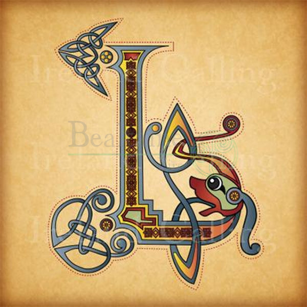 Illuminated Letters Framed Print