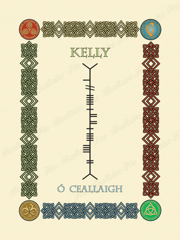Kelly in Old Irish and Ogham - PDF Download
