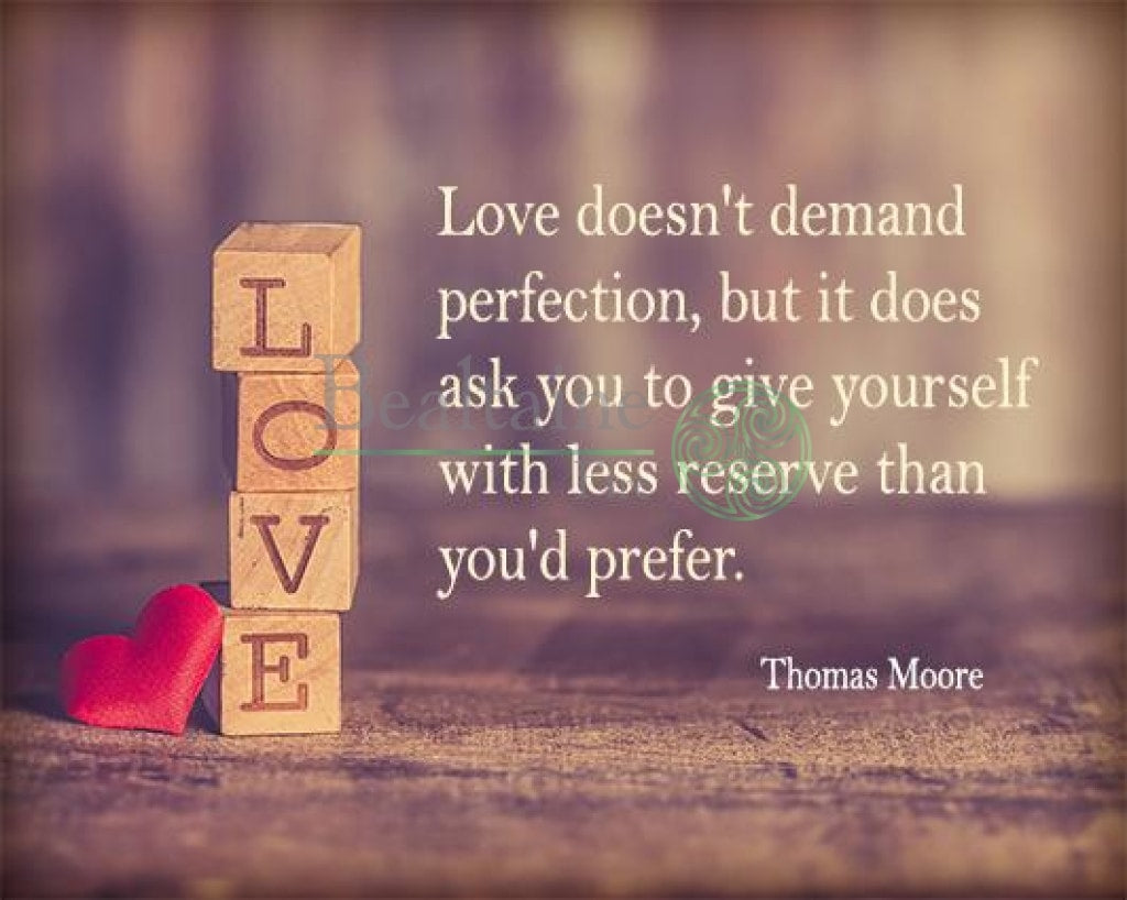 Love Doesnt Demand Perfection