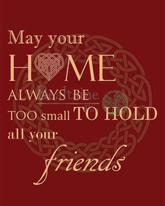 May Your Home Always Be (Red) Pdf