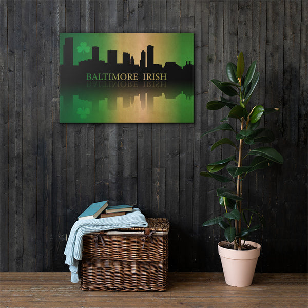 Baltimore Irish on Canvas