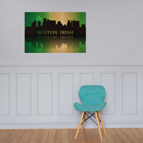 Boston Irish Premium Luster Unframed Print